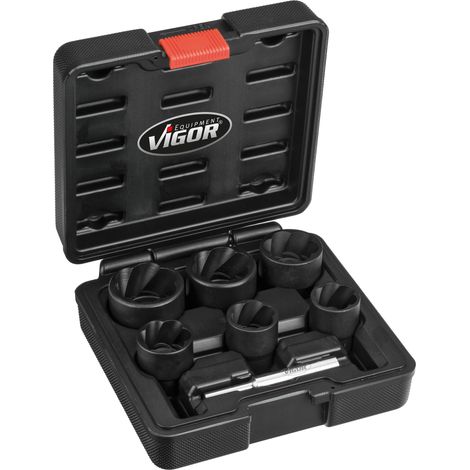 Set douilles 7 pièces 21-32mm Vigor (1/2)