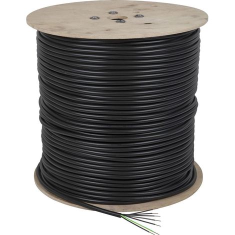 Câble enterré 7 x 1,5 mm² NYY-J avec conducteur de protection
