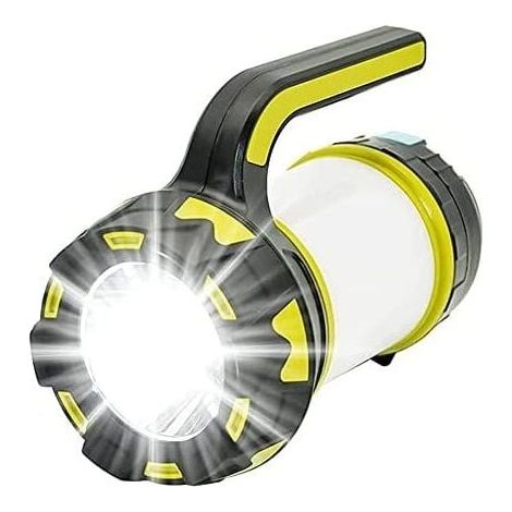 Lampe de camping rechargeable, 6 modes d'éclairage, étanchéité IPX4, parfaite pour les ouragan, les urgences, les pannes de courant, câble USB inclus [Classe énergétique A+]-LIAIKI (1/5)