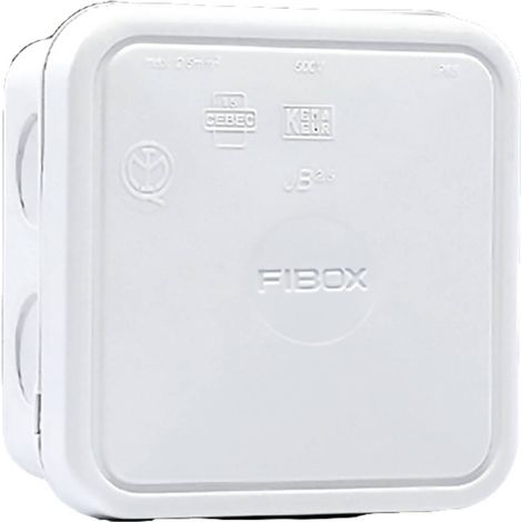 Fibox 8600671 Cassetta di derivazione (L x L x A) 90 x 90 x 49 mm Bianco IP65 1 pz.