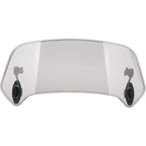 Pare-brise de moto réglable à clipser, déflecteur de vent universel pour moto, marron (1/5)