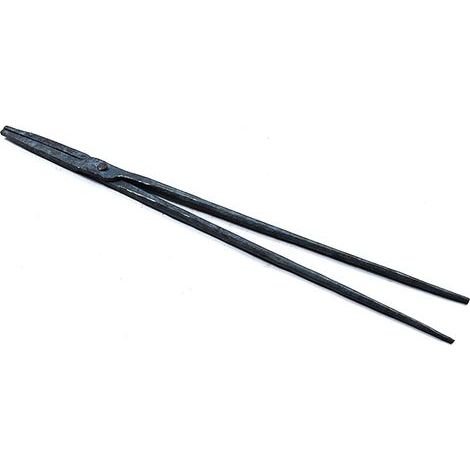 Pince de forge Tenailles de forge Pince à couteaux de forgeron Pince en fer pointu Pince de forge 380 mm pour l'ingénieur Forgeron Forge (1/2)