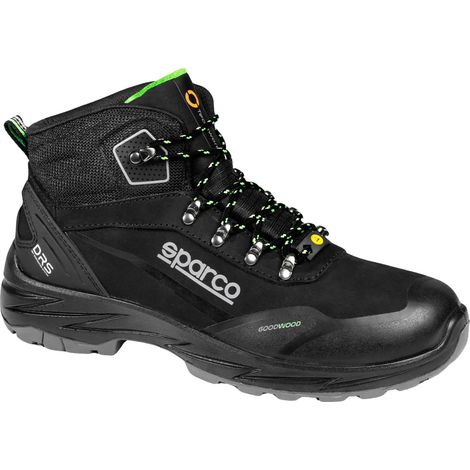 Sparco River ESD 06 WR SR FO HRO CI HI Arbeitshochschuhe - 48 EU - Schwarze