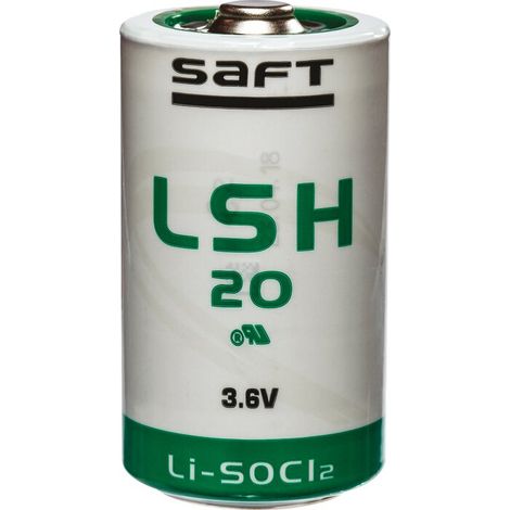 Pile Lithium D 3.6v Longue Durée, Haute Performance - Saft