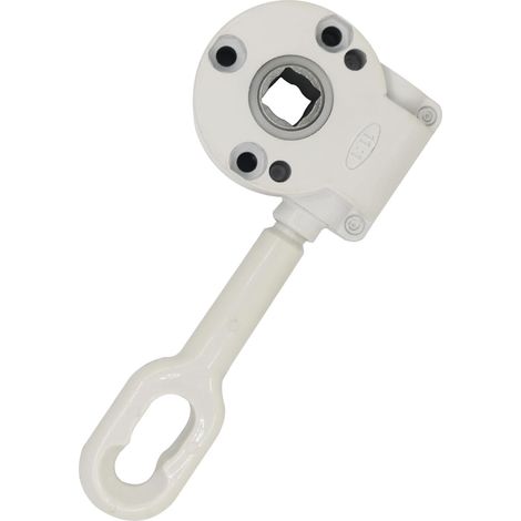 1 Manivelle Store Banne, Acier, Blanc, 170mm, Pour Caravane Et Camping-car