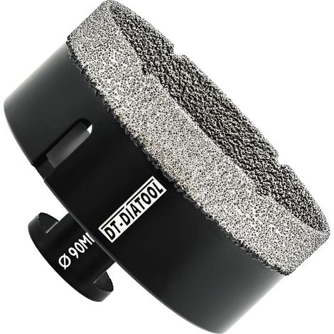 Foret Diamant 90mm Scie Cloche pour Forage à Sec Carrelage Porcelaine Marbre Céramique Granit (1/5)