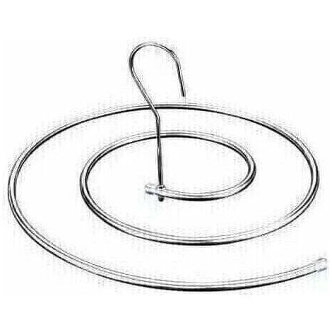 Tendedero en espiral LaBlanc para ropa de cama y mantas, con gancho giratorio de acero inoxidable y tendedero a vapor. (1/5)