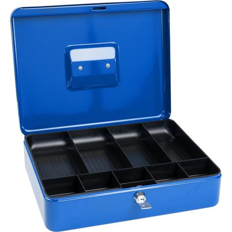 Caisse compacte JeiibrZui - 125 x 95 x 60 mm - 1 pièce - Rangement sécurisé - Noire (1/4)