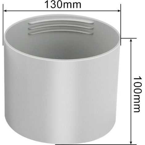 Tuyau Climatiseur Mobile Adaptateur Clim Fenetre, Tuyau d'échappement Portable de 130mm, Flexible en ABS pièces et Accessoire (1/5)