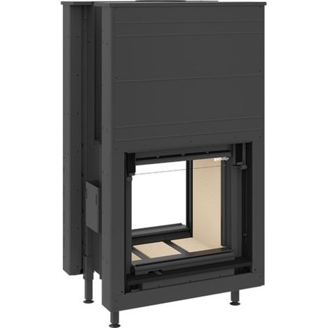 Insert cheminée à bois Linea DF V 810 3.0, 12 kW (1/5)