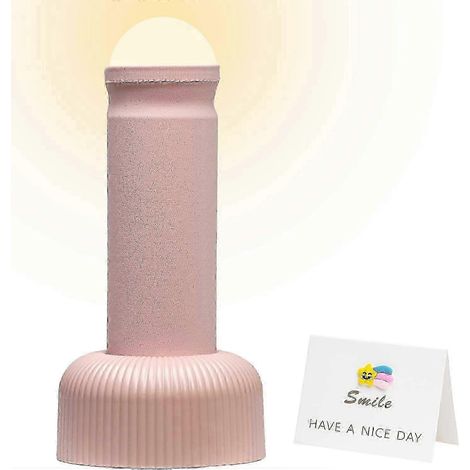 Veilleuse amusante , cadeau farce pour adultes, lampe LED colonne créative rechargeable, lampe de chevet, veilleuse insolite, cadeau d'anniversaire (rose) (1/5)