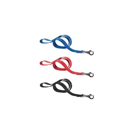 GUINZAGLI NYLON CLUB PER CANI- - cm.1,5x120 colore rosso G15/120 - 2 pezzi FERPLAST