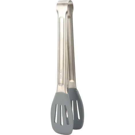 Pinces de Cuisine en Acier Inoxydable, Pinces à Barbecue pour Steak et Pain, Résistantes à la Chaleur et de Qualité Alimentaire (1/5)