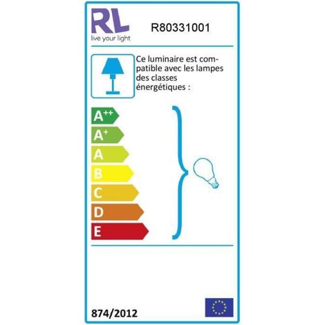 Plafonnier - 12 cm - E14 - Blanc - 1 Unité (1/4)