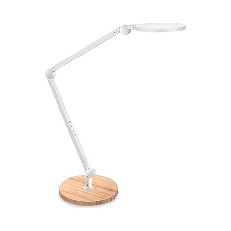 Cep Lampe de bureau moderne blanc avec variateur tactile (1/5)