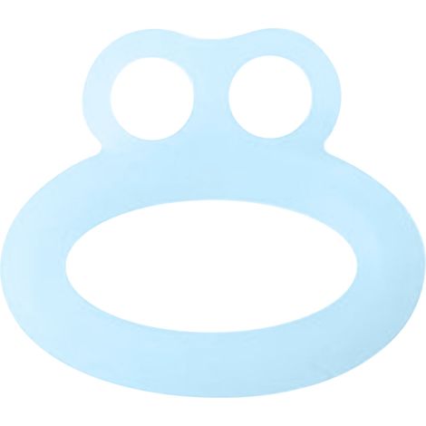 Anneau d'exercice de préhension en TPR pour enfants, renforcement des mains et avant-bras, rééducation, couleur bleue (1/5)