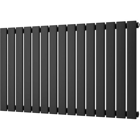 Typhoon - Black Horizontal Radiator H600mm x W1020mm Single Panel (1/3)