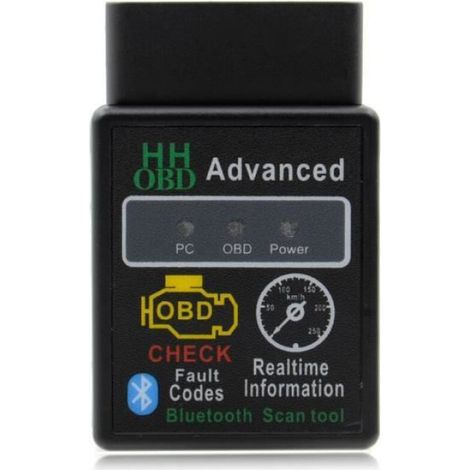 Scanner OBD2 - Interface ELM327 V2.1 - Bluetooth - Compatible Android - Diagnostic Automobile - 1 Pièce (1/4)