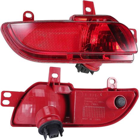 6350ha Avec ampoule à gauche pour feu de pare-chocs arrière de voiture 206 207, feu de recul, feu antibrouillard, réflecteur (1/4)