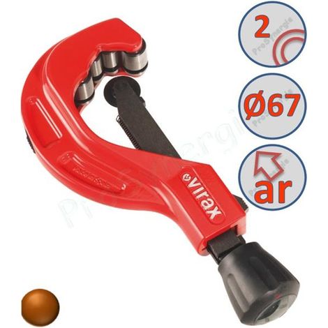 Taglierina per tubi di rame ad avanzamento rapido da 6 a 67 mm VIRAX - 210455