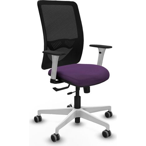 Bürostuhl piqueras y crespo Zulema weiß hochwertiger Schaum (1/2)