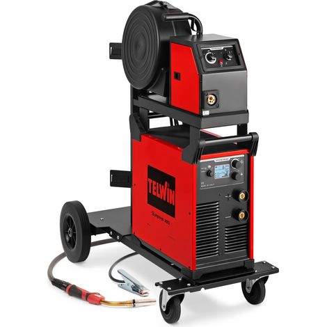 Inverter Lötgerät Supermig 450i - 230V/400 V - Pack + Wagen - TELWIN - 816905
