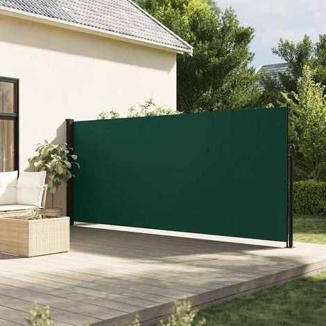 4004320 Auvent latéral rétractable vert foncé 160x300 cm (1/5)