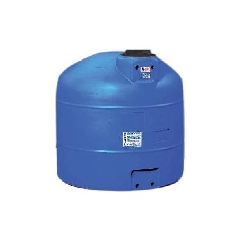 RÉSERVOIR EN POLYÉTHYLÈNE HORS SOL MOD. PA Dimensions : 500 l - cm DxH 91,5x95