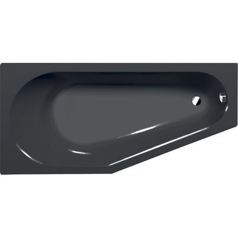 TIGRA L Baignoire asymétrique 170x80x46cm, gris