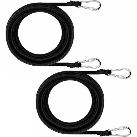 Lot de 2 tendeurs flottants réglables avec crochet de verrouillage pour sports marins - Installation rapide (1/5)