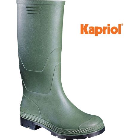 STIVALI DA LAVORO PVC IN GOMMA IMPERMEABILI UOMO PESCA CACCIA KAPRIOL TOOLTEK, " 41 "