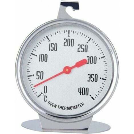Backofenthermometer, Sofortanzeige, Edelstahlsonde mit Haken – 7 x 9 cm