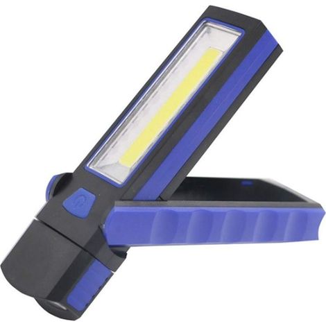 Outil portatif de crochet pliant magnétique de lampe de torche de lumière de travail portative (1/5)