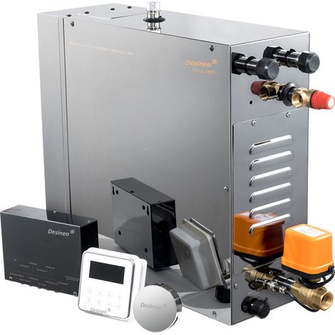 Dampf-Generator Für Hammam 24Kw Desineo Serie Pro Premium voll Optionen und automatische Entleerung 2