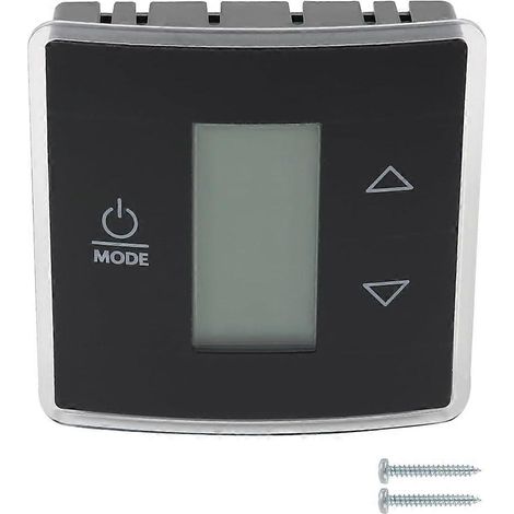 Thermostat mural monozone pour camping-car 3316250.712, compatible avec les camping-cars et les climatiseurs, avec affichage numérique de la température. (1/5)