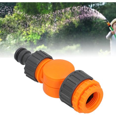 Conector de grifo giratorio de 180°, adaptador rápido, uso versátil para lavado de jardín y de coches. (1/5)