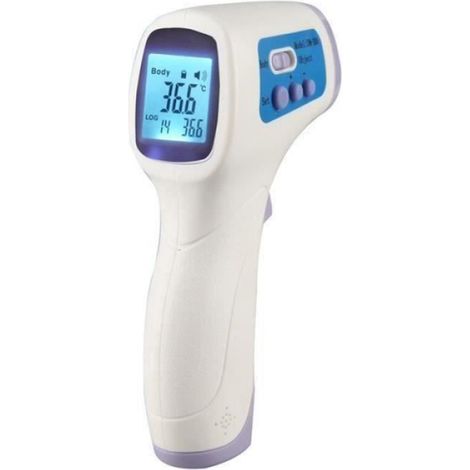 ss-33-Thermomètre médical infrarouge numérique frontale sans contact pour le corps（ Couleur aléatoire） (1/4)