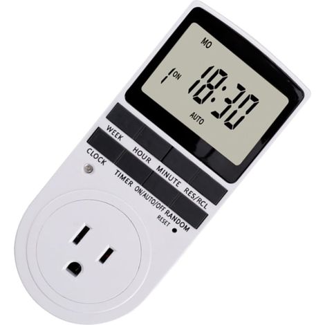 Minuteur électronique programmable POPETPOP, prise de (1/5)