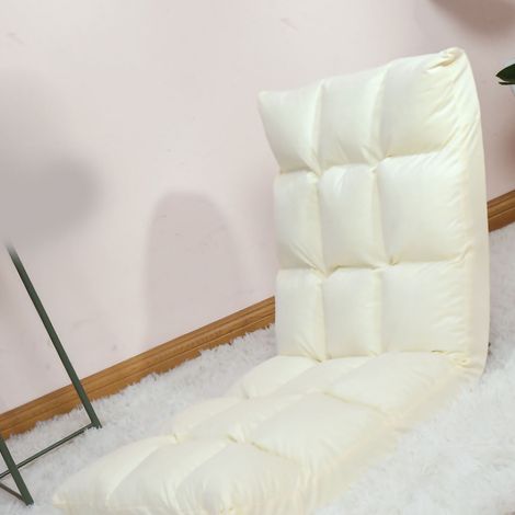 Canapé-lit Haibeli, style tatami, pliable, une place, idéal pour les petites fenêtres en baie, transformable en lit, fauteuil avec dossier pour ordinateur, canapé de sol, grand format, épais, 18 compa (1/5)