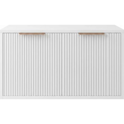 Badezimmerschrank Unter Dem Waschbecken Rea Core 80Cm White