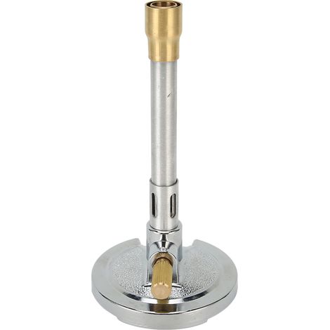 bec Bunsen de laboratoire, chalumeau à gaz naturel, lampe à gaz (1/5)