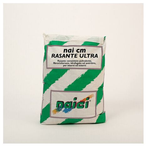 Nai cm rasante ultra rasante cementizio polivalente fibrorinforzato 25 kg