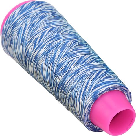 Fil pour fabrication de corde d'arc 110m, compatible arcs recurve et compound - Couleur bleu et blanc
