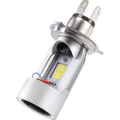 Ampoule LED H4 pour phare de moto, feux de route/croisement avec feu de position, 25 W (1/4)