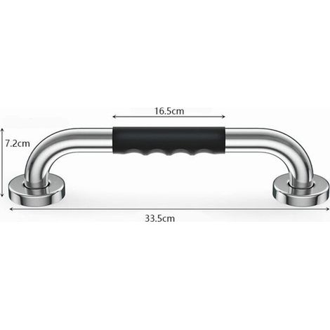 Maniglione Triomphe per anziani, maniglia antiscivolo per doccia, maniglia di sicurezza in acciaio inox per doccia, per WC, bagno, cucina, scale (1/4)
