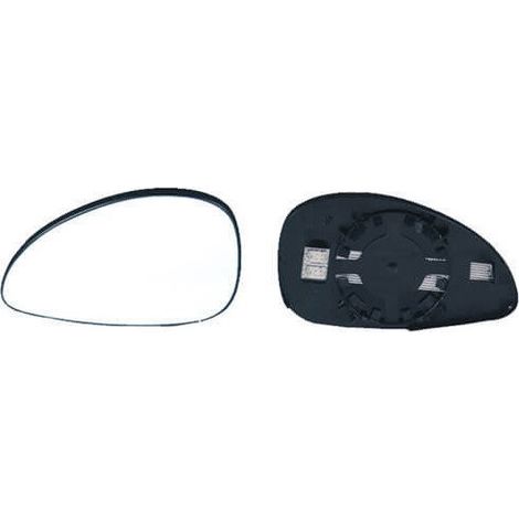 Verre de rétroviseur gauche chauffant convexe Citroen C4 1 2004-2010