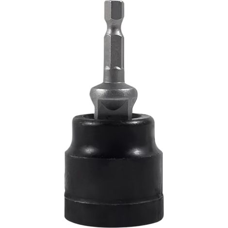 Adaptador para taladro eléctrico: conexión rápida para herramientas de elevación Adaptador de toma de corriente, adecuado para el mantenimiento de vehículos, pequeñas reparaciones de automóviles y ta (1/5)