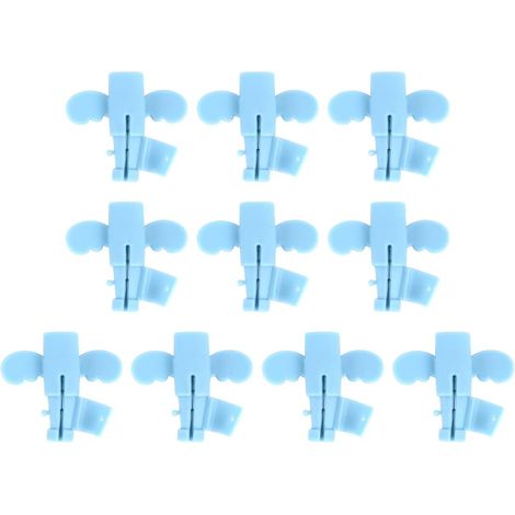 Lot de 10 protections de câble en silicone coloré pour chargeur, idéales pour protéger les câbles de données des téléphones portables et des ordinateurs. (1/5)