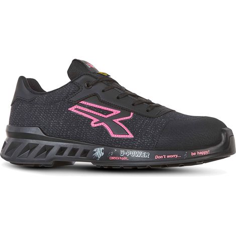 Zapatos de seguridad de mujer U-Power Michelle S1P SRC ESD - 36 (EU) - Negro