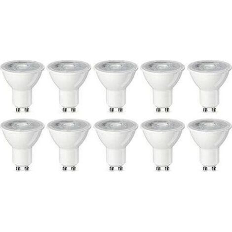 GU10 LED-Spotlampe – 5 W – 230 V – Warmweiß 3000 K – 38° Abstrahlwinkel – 10er-Pack (1/5)